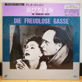 Die Freudlose Gasse Japan LD Laserdisc IVCL-10055