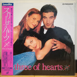 Three of Hearts Japan LD Laserdisc PILF-1923