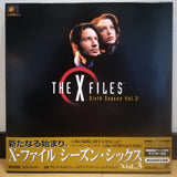 X-Files Season 6 Vol 3 Japan LD-BOX Laserdisc PILF-2764