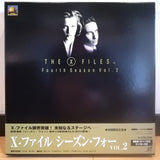 X-Files Season 4 Vol 2 Japan LD-BOX Laserdisc PILF-2524
