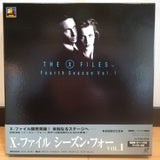 X-Files Season 4 Vol 1 Japan LD-BOX Laserdisc PILF-2523