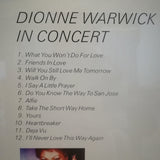 Dionne Warwick in Concert Japan LD Laserdisc VAL-3002