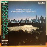 Barbra Streisand A Happening in Central Park Japan LD Laserdisc SM058-3270 Barbara