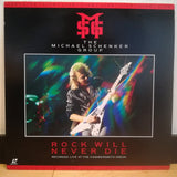 MSG Michael Schenker Group Rock Will Never Die Japan LD Laserdisc POLP-1801