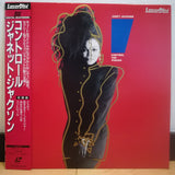 Janet Jackson Control the Videos Japan LD Laserdisc SM048-3142