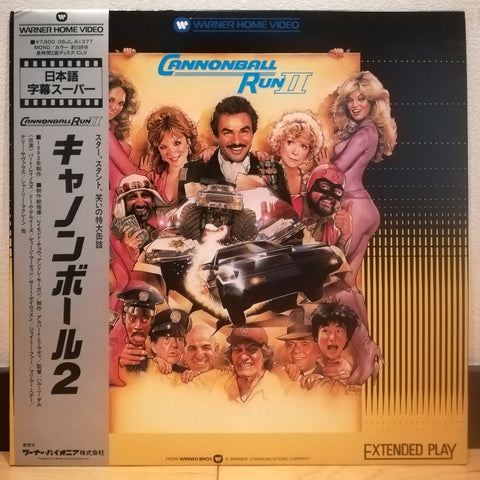 Cannonball Run 2 Japan LD Laserdisc 08JL-61377