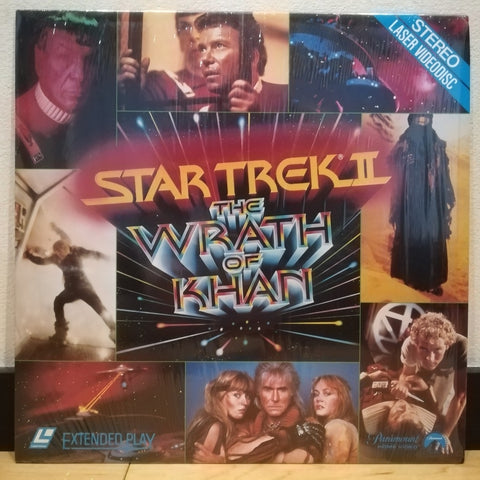 Star Trek 2 Wrath of Khan US LD Laserdisc LV1180