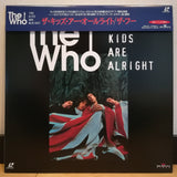 The Who The Kids Are Alright Japan LD Laserdisc BVLP-72