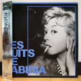 Les Nuits de Cabiria Japan LD Laserdisc HCL-0039