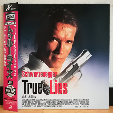 True Lies Japan LD Laserdisc PCLH-00001