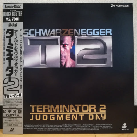 Terminator 2 Judgment Day T2 Japan LD Laserdisc PILF-1376