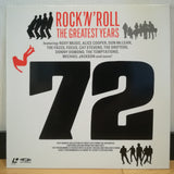 Rock n Roll Greatest Years '72 Japan LD Laserdisc VAL-3117 Alice Cooper, Michael Jackson, Roxy Music