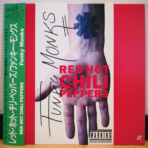 Red Hot Chili Peppers Funky Monks Japan LD Laserdisc WPLR-59