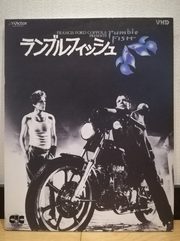 Rumble Fish VHD Japan Video Disc VHP78132