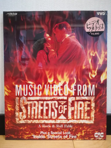 Music Video From Streets of Fire VHD Japan Video Disc VHM39017