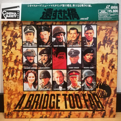 A Bridge Too Far Japan LD Laserdisc STLI-1002