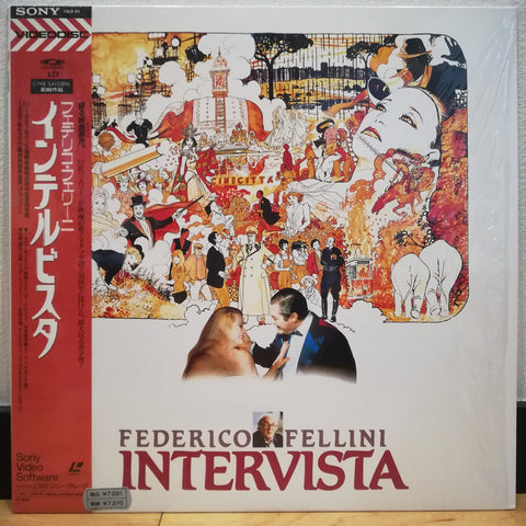 Intervista Japan LD Laserdisc 78LS-65 Federico Fellini