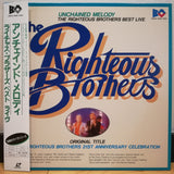 Righteous Brothers 21st Anniversary Cenebration Japan LD Laserdisc BML-12