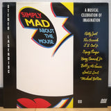 Simply Mad About the Mouse US Pressing LD Laserdisc 1217AS Billy Joel LL Cool J Bobby McFerrin