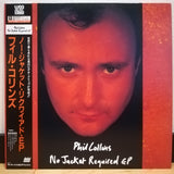 Phil Collins No Jacket Required EP Japan LD Laserdisc 35P6-9013