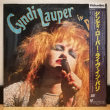 Cyndi Lauper in Paris Japan LD Laserdisc 98-4P-105