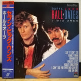 Hall & Oates Seven Big Ones Japan LD Laserdisc SM048-3143