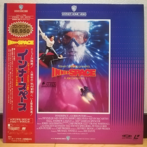 Innerspace Japan LD Laserdisc NJL-11754 Inner Space