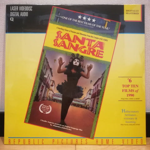 Santa Sangre US LD Laserdisc Alejandro Jodorowsky LV23561