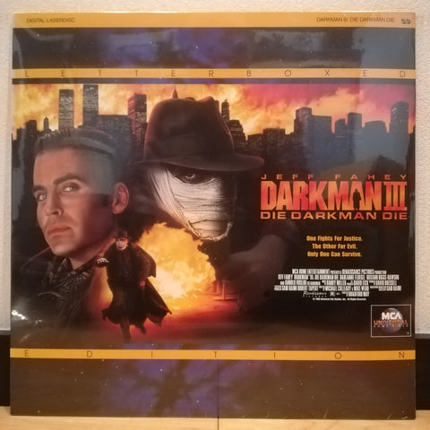 Darkman 3 Die Darkman Die US LD Laserdisc 42653