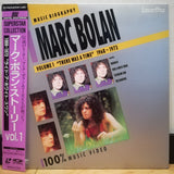 Marc Bolan Vol 1 There Was a Time 1968-1973 Japan LD Laserdisc SM045-3351