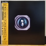 Ozzy Osbourne Live & Loud Japan LD Laserdisc SRLM-858