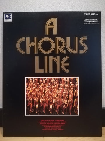 Chorus Line VHD Japan Video Disc EHD-1080
