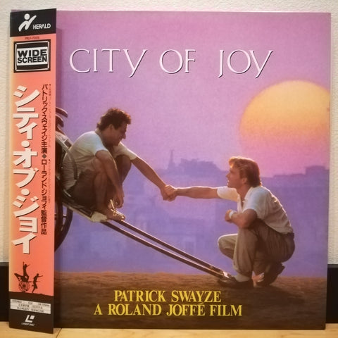 City of Joy Japan LD Laserdisc PILF-7205 Patrick Swayze