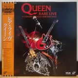 Queen: Rare Live Concert Through Time and Space Japan LD Laserdisc TOLW-3049