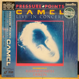 Camel Live in Concert Pressure Points Japan LD Laserdisc SM037-3345