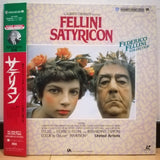 Satyricon Japan LD Laserdisc NJL-99285 Federico Fellini