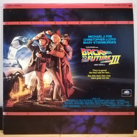 Back to the Future 3 US LD Laserdisc 40980