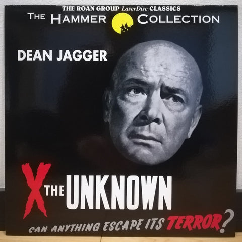 X the Unknown US LD Laserdisc RGL9634 Hammer Collection