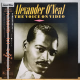 Alexander O'Neal The Voice on Video Japan LD Laserdisc CSLM-765