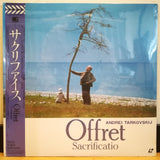 Offret Sacrificatio Japan LD Laserdisc 00LS80148-9