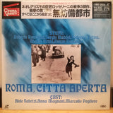 Roma, Citta Aperta (Rome, Open City) Japan LD Laserdisc STLI-2034