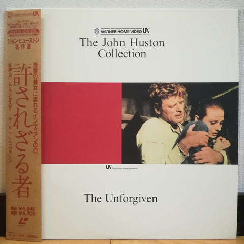 The Unforgiven Japan LD Laserdisc NJL-99523 John Huston