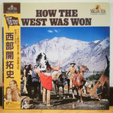 How the West Was Won Japan LD Laserdisc G138F5551