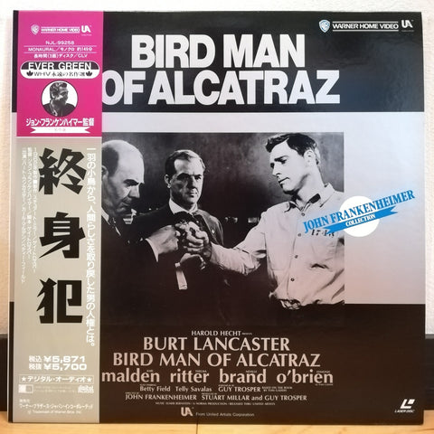 Bird Man of Alcatraz Japan LD Laserdisc NJL-99258