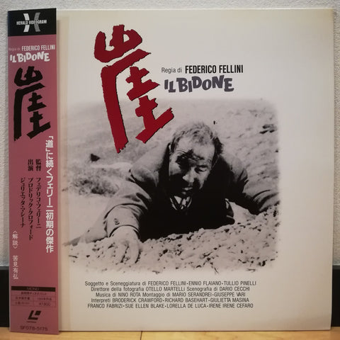 Il Bidone Japan LD Laserdisc SF078-5175 Federico Fellini