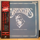 Carpenters Yesterday Once More Japan LD Laserdisc SM048-3232