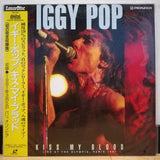 Iggy Pop Kiss My Blood Japan LD Laserdisc PILP-1116