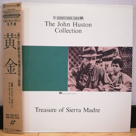 Treasure of Sierra Madre Japan LD Laserdisc NJEL-99218 John Huston