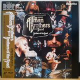 Allman Brother Band Brothers of the Road Japan LD Laserdisc SM037-3429