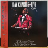 Ray Charles Live 1991 Japan LD Laserdisc AMLY-8021